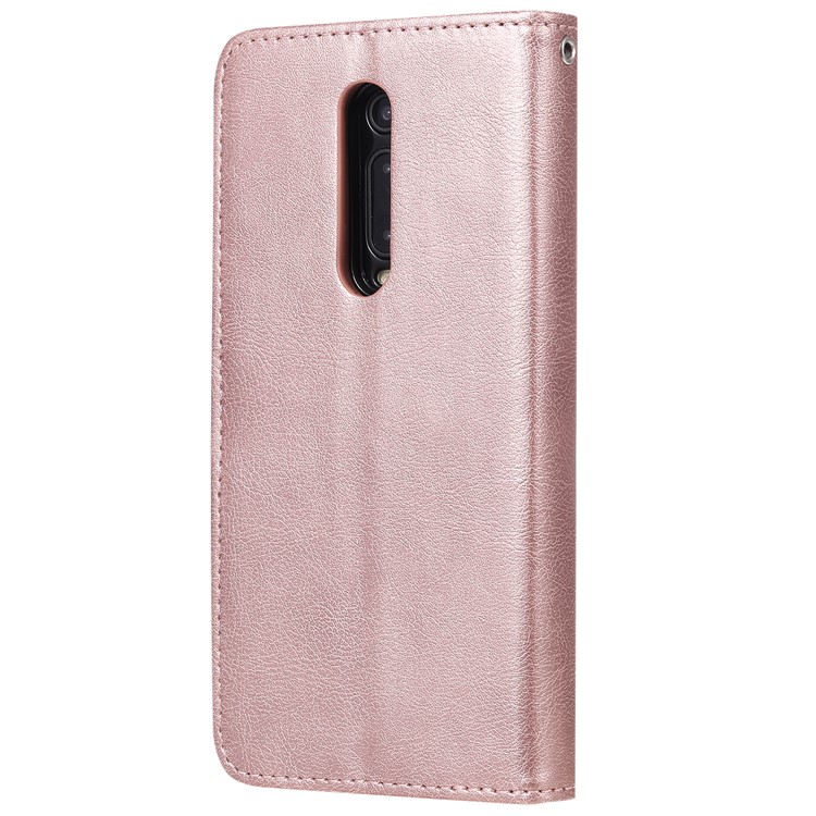 Magnetic Detachable 2-in-1 Leather Casing for Xiaomi Redmi K20 / Mi 9T / K20 Pro / Mi 9T Pro - Rose Gold-3