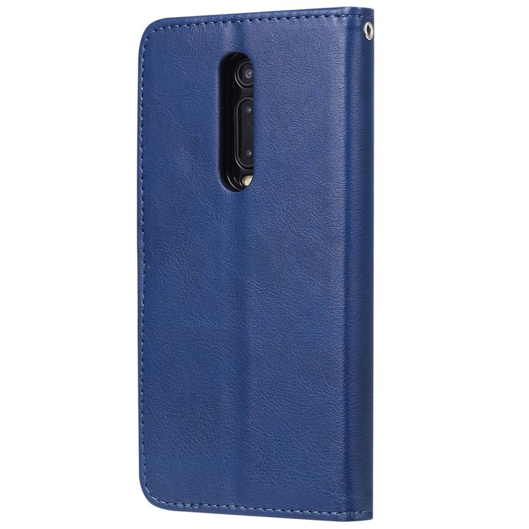 Revestimento De Couro Magnético Destacável 2-em-1 Para Xiaomi Redmi K20 / Mi T9 / K20 Pro / Mi T9 Pro - Azul-3