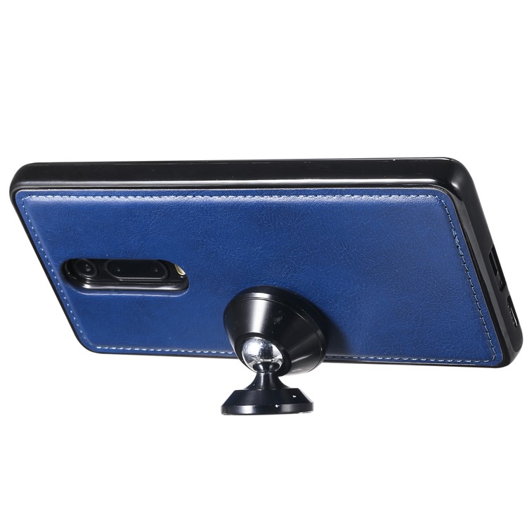Revestimento De Couro Magnético Destacável 2-em-1 Para Xiaomi Redmi K20 / Mi T9 / K20 Pro / Mi T9 Pro - Azul-7