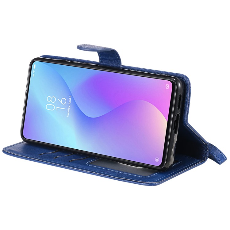 Revestimento De Couro Magnético Destacável 2-em-1 Para Xiaomi Redmi K20 / Mi T9 / K20 Pro / Mi T9 Pro - Azul-8