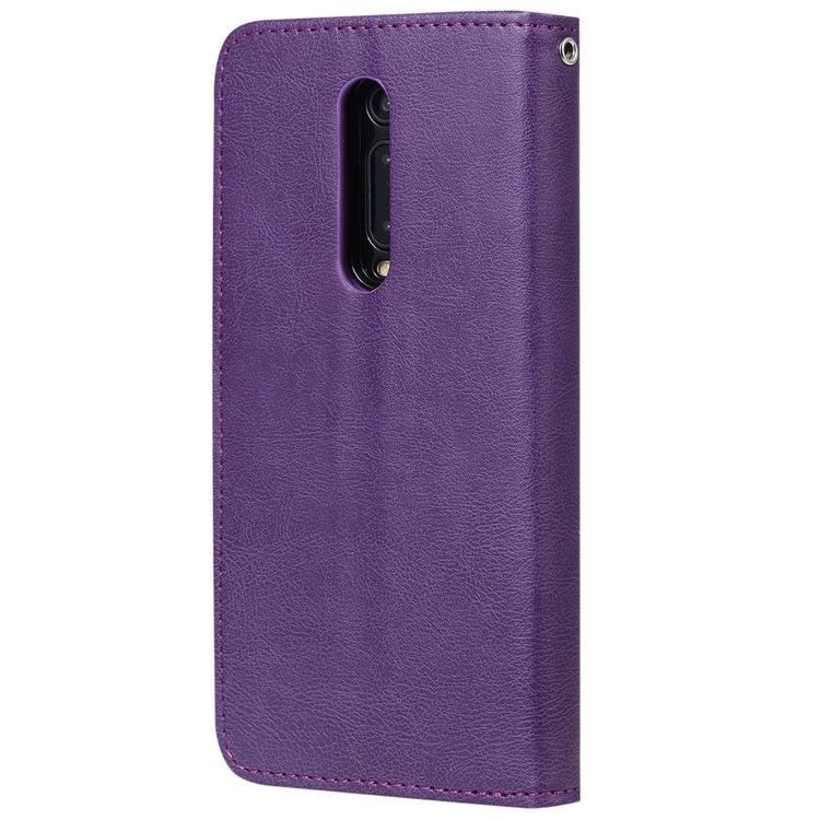 Magnetic Detachable 2-in-1 Leather Casing for Xiaomi Redmi K20 / Mi 9T / K20 Pro / Mi 9T Pro - Purple-3