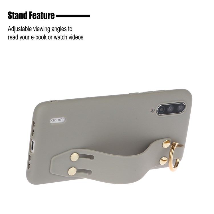 Matte TPU Protective Phone Case for Xiaomi Mi CC9e / Mi A3 - Grey-2