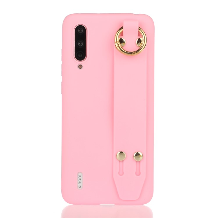 Matte TPU Protective Phone Case for Xiaomi Mi CC9e / Mi A3 - Light Pink-1