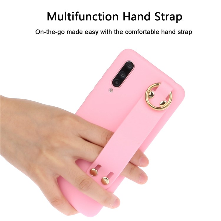 Matte TPU Protective Phone Case for Xiaomi Mi CC9e / Mi A3 - Light Pink-3