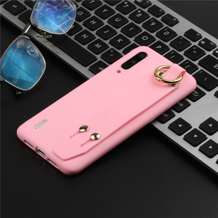 Matte TPU Protective Phone Case for Xiaomi Mi CC9e / Mi A3 - Light Pink-4