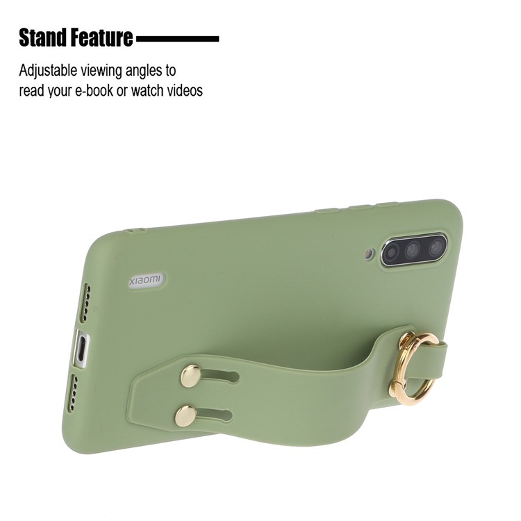 Matte TPU Protective Phone Case for Xiaomi Mi CC9e / Mi A3 - Green-2
