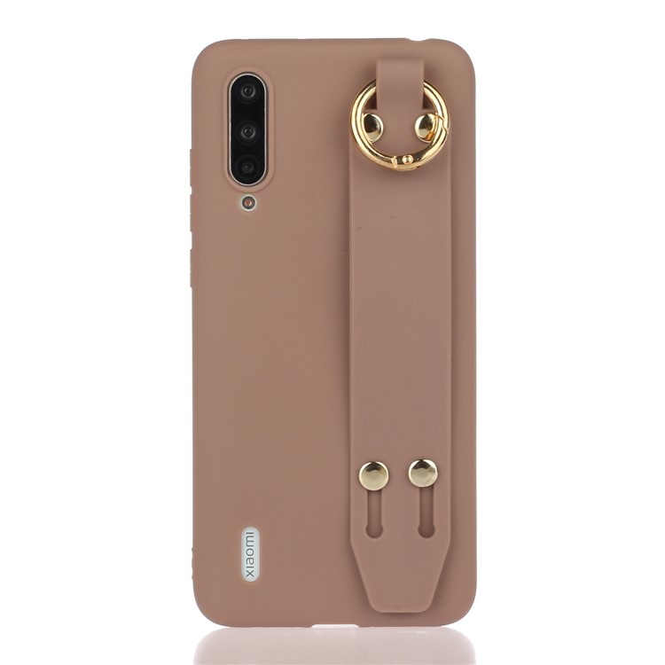 Matte TPU Protective Phone Case for Xiaomi Mi CC9e / Mi A3 - Brown-1