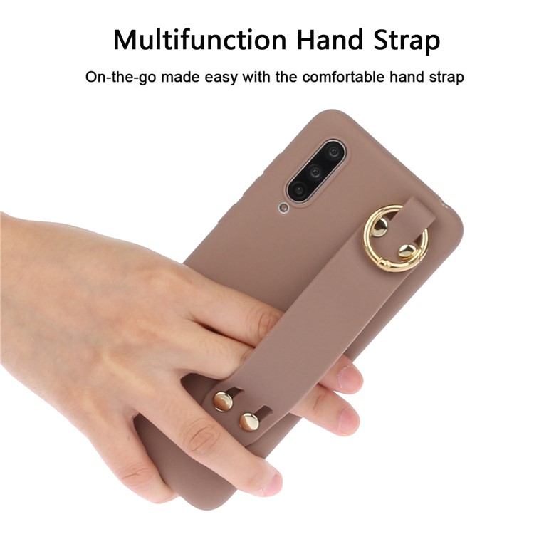 Matte TPU Protective Phone Case for Xiaomi Mi CC9e / Mi A3 - Brown-3
