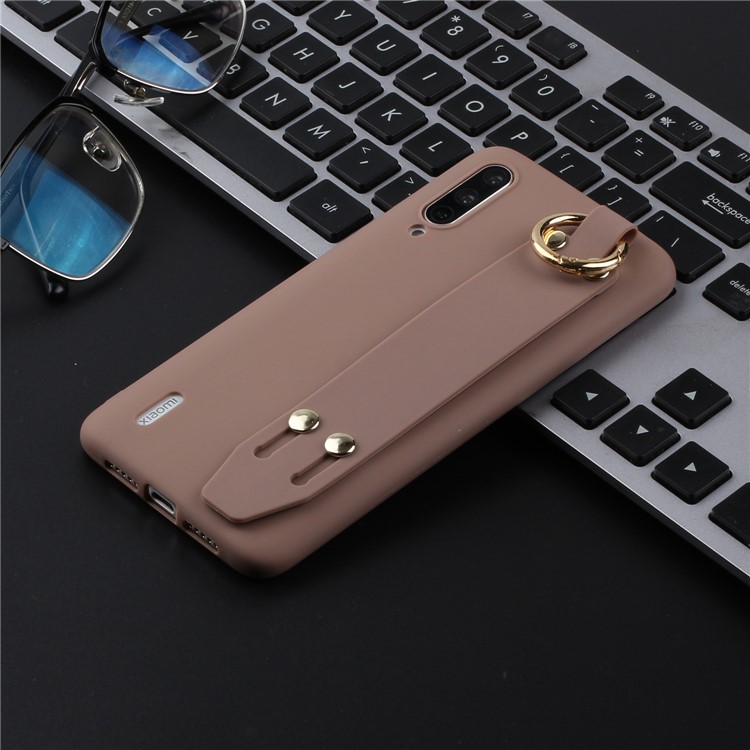Matte TPU Protective Phone Case for Xiaomi Mi CC9e / Mi A3 - Brown-4