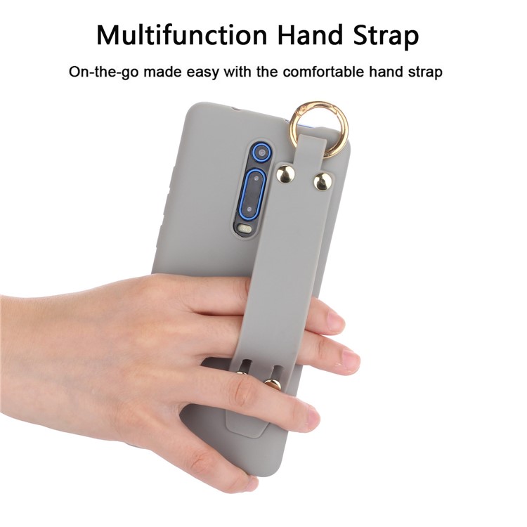 Stylish Hand Strip TPU Shell for Xiaomi Redmi K20 / Mi 9T / K20 Pro / Mi 9T Pro - Grey-3