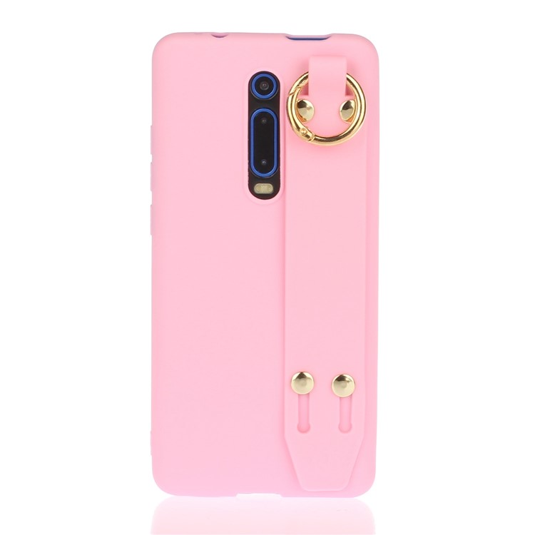 Stand TPU Shell for Xiaomi Redmi K20 / Mi 9T / K20 Pro / Mi 9T Pro - Light Pink-1