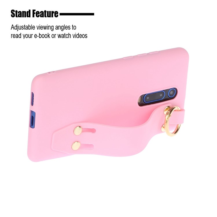 Stand TPU Shell for Xiaomi Redmi K20 / Mi 9T / K20 Pro / Mi 9T Pro - Light Pink-2