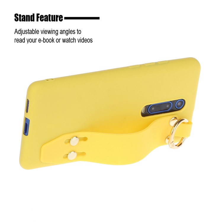 Stand TPU Shell for Xiaomi Redmi K20 / Mi 9T / K20 Pro / Mi 9T Pro - Yellow-2