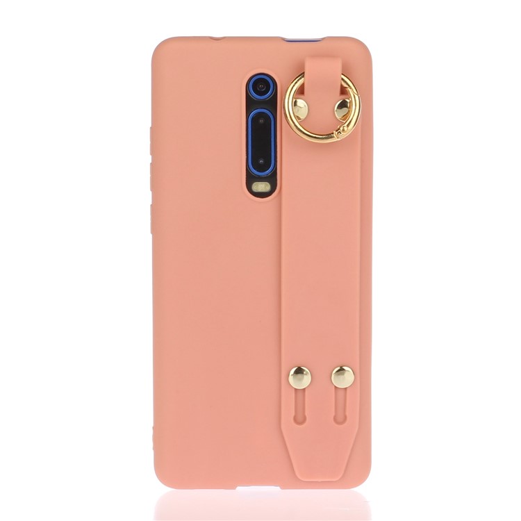 Stand TPU Shell for Xiaomi Redmi K20 / Mi 9T / K20 Pro / Mi 9T Pro - Orange-1