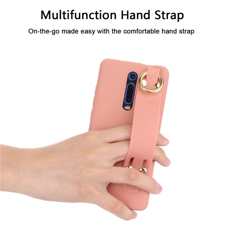 Stand TPU Shell for Xiaomi Redmi K20 / Mi 9T / K20 Pro / Mi 9T Pro - Orange-3