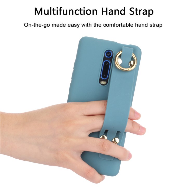 Stand TPU Shell for Xiaomi Redmi K20 / Mi 9T / K20 Pro / Mi 9T Pro - Blue-3