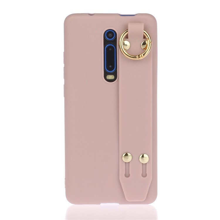 Stand TPU Shell for Xiaomi Redmi K20 / Mi 9T / K20 Pro / Mi 9T Pro - Deep Pink-1