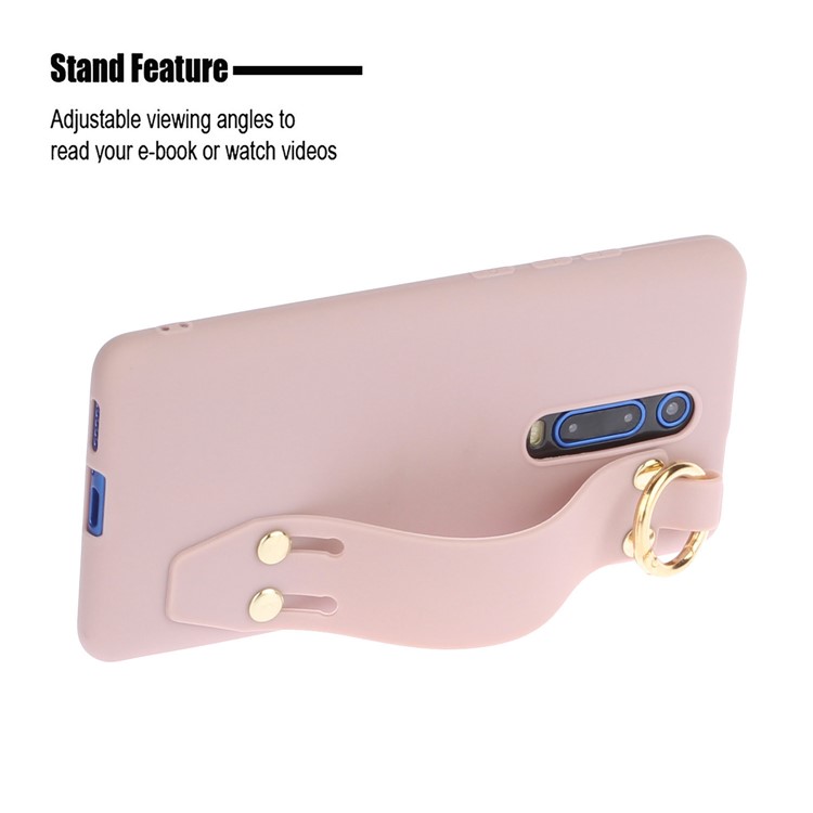 Stand TPU Shell for Xiaomi Redmi K20 / Mi 9T / K20 Pro / Mi 9T Pro - Deep Pink-2