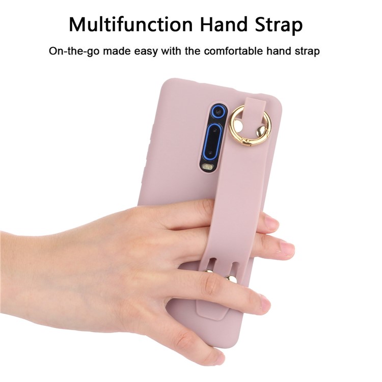 Stand TPU Shell for Xiaomi Redmi K20 / Mi 9T / K20 Pro / Mi 9T Pro - Deep Pink-3