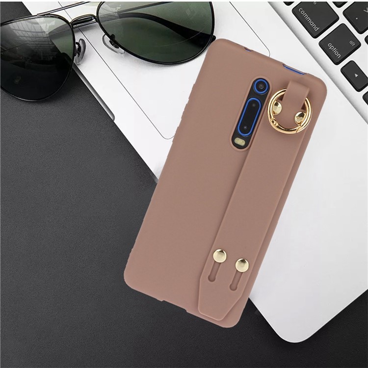 Stand TPU Shell for Xiaomi Redmi K20 / Mi 9T / K20 Pro / Mi 9T Pro - Brown-4