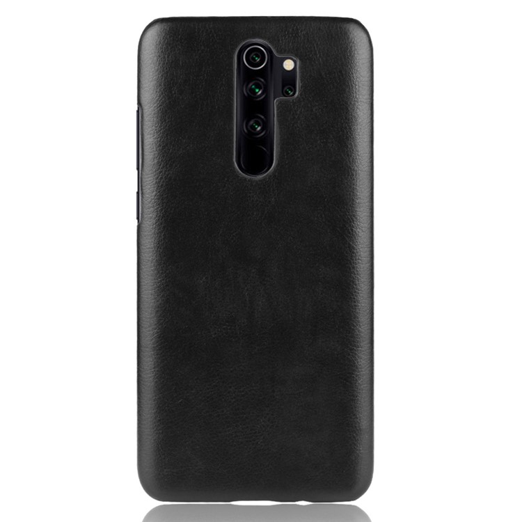 Litchi Leather+PC for Xiaomi Redmi Note 8 Pro - Black-2