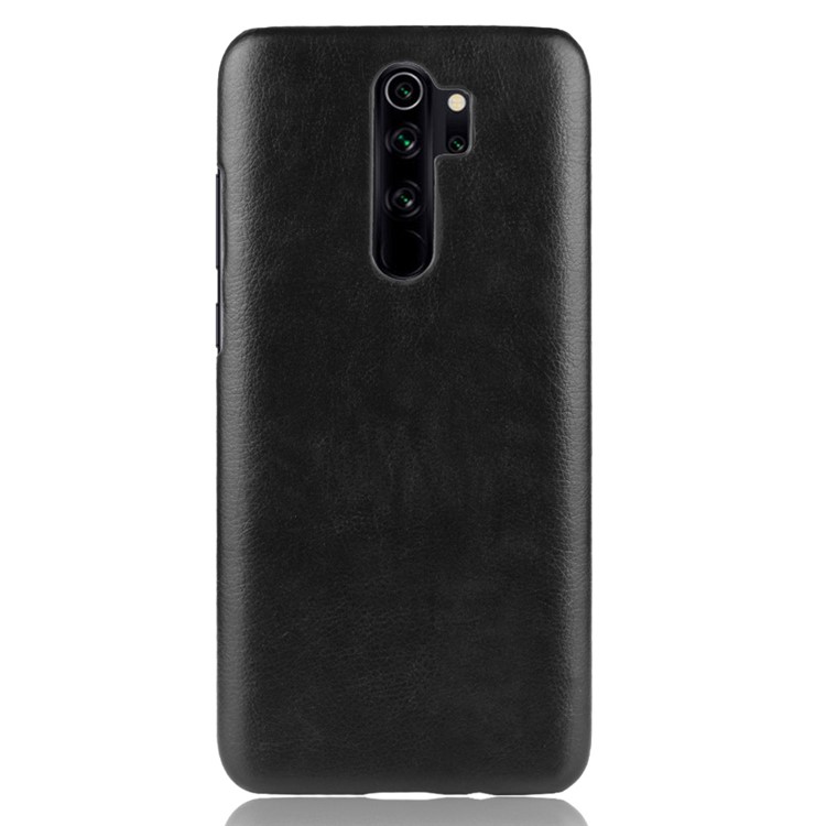 Litchi Leather+PC Для Xiaomi Redmi Note 8 Pro - Черный-2