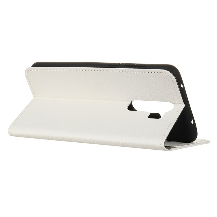 Wallet Leather Stand Case for Xiaomi Redmi Note 8 Pro - White-3
