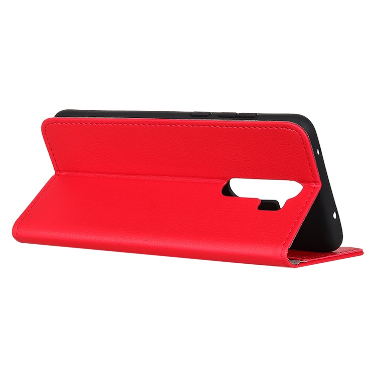 Wallet Leather Stand Case for Xiaomi Redmi Note 8 Pro - Red-3