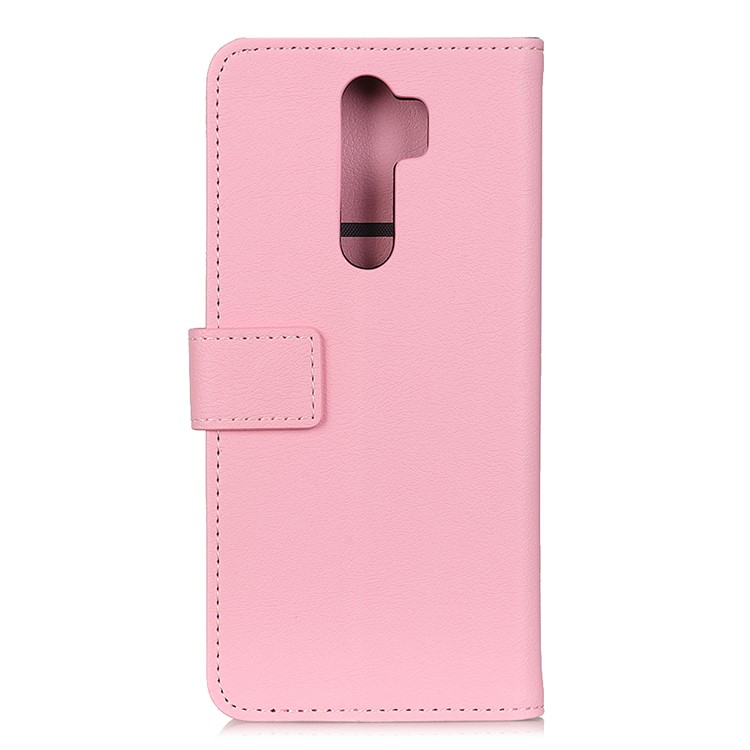 Wallet Leather Stand Case for Xiaomi Redmi Note 8 Pro - Pink-2