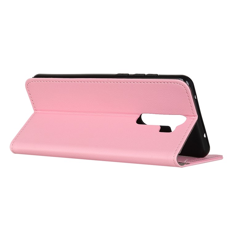 Wallet Leather Stand Case for Xiaomi Redmi Note 8 Pro - Pink-3