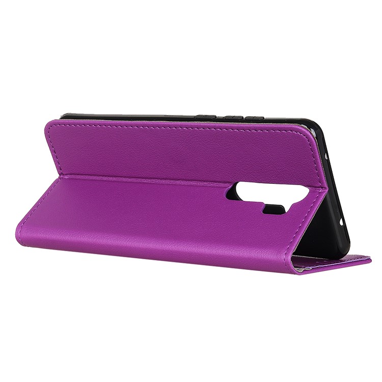 Wallet Leather Stand Case for Xiaomi Redmi Note 8 Pro - Purple-3