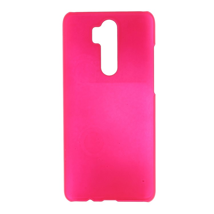Rubberized Hard PC Case Cover for Xiaomi Redmi Note 8 Pro - Rose-3