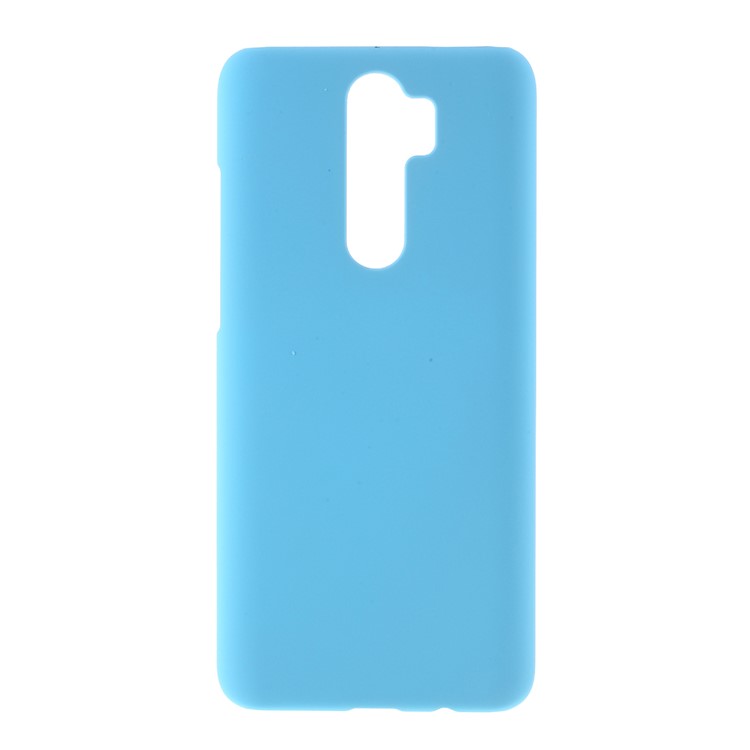 Rubberized Hard PC Case Cover for Xiaomi Redmi Note 8 Pro - Baby Blue-1