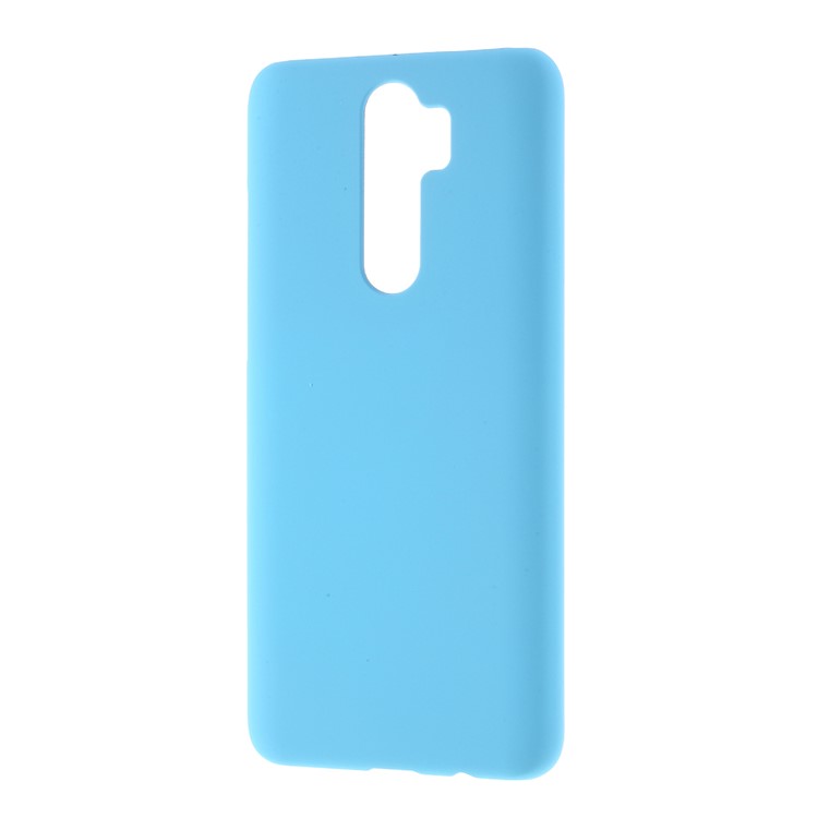 Rubberized Hard PC Case Cover for Xiaomi Redmi Note 8 Pro - Baby Blue-2