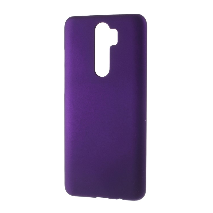 Rubberized Hard PC Case Cover for Xiaomi Redmi Note 8 Pro - Purple-2