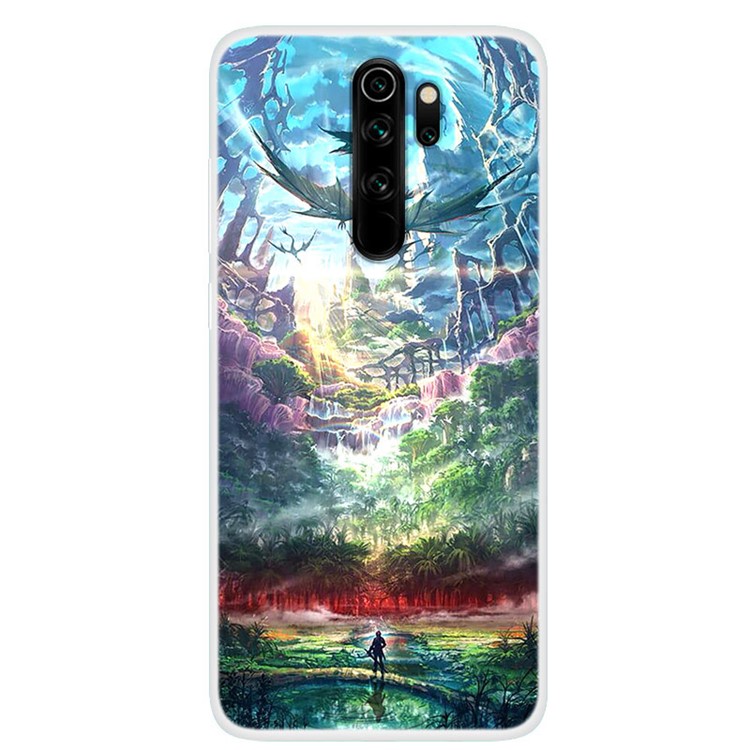 Pattern Printing TPU Case for Xiaomi Redmi Note 8 Pro - Beautiful Scenery-1