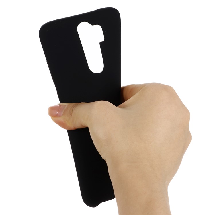 Silicona Líquida Elegante Carcasa Para Xiaomi Redmi Nota 8 Pro - Negro-3