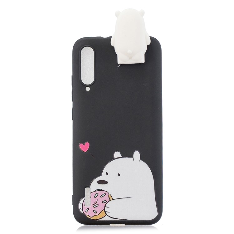 Stylish TPU IMD Shell Cover for Xiaomi Mi CC9/Mi CC9 Meitu Edition/Mi 9 Lite - Ice Bear-2