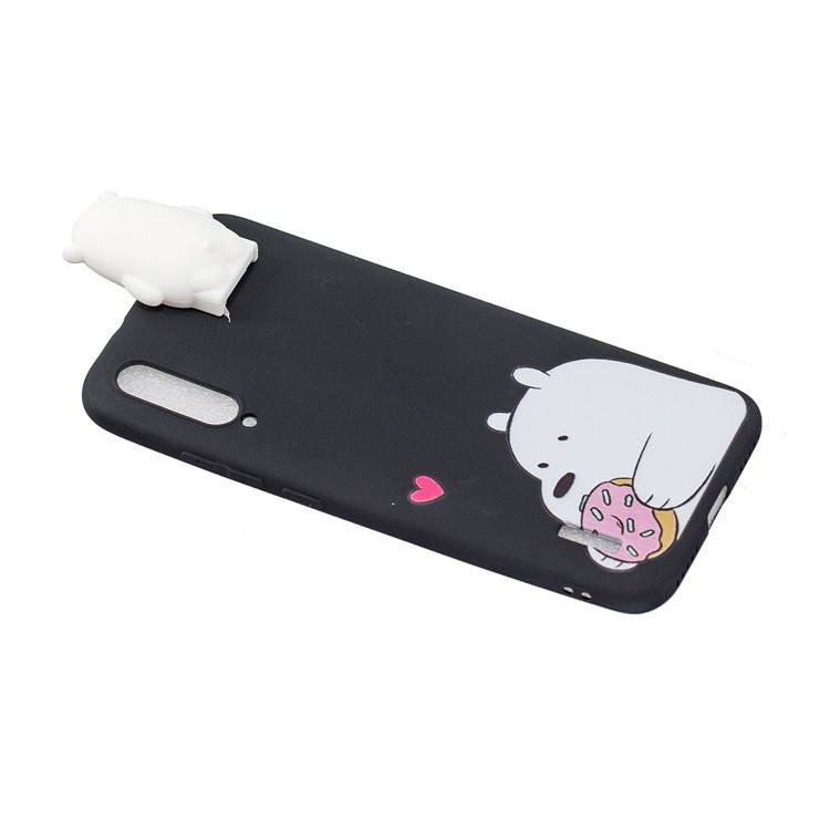 Stylish TPU IMD Shell Cover for Xiaomi Mi CC9/Mi CC9 Meitu Edition/Mi 9 Lite - Ice Bear-4