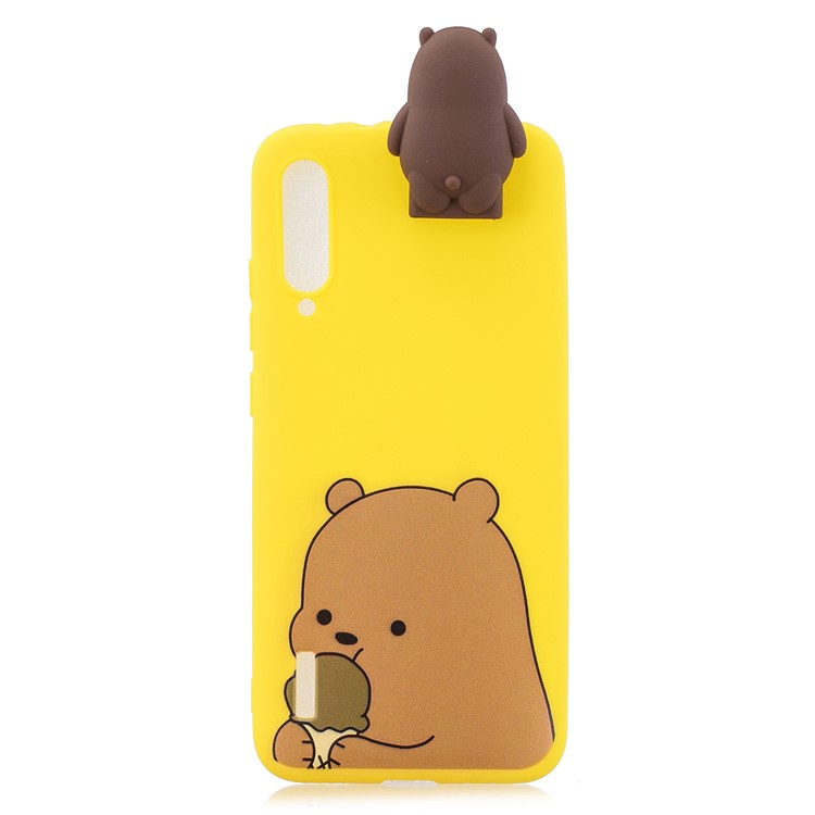 Stylish TPU IMD Shell Cover for Xiaomi Mi CC9/Mi CC9 Meitu Edition/Mi 9 Lite - Grizzly Bear-2