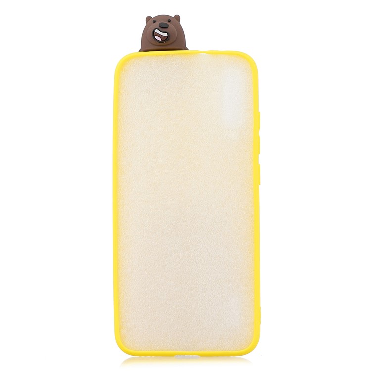 Stylish TPU IMD Shell Cover for Xiaomi Mi CC9/Mi CC9 Meitu Edition/Mi 9 Lite - Grizzly Bear-3