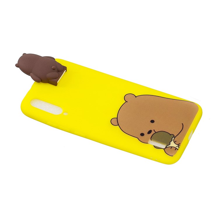 Stylish TPU IMD Shell Cover for Xiaomi Mi CC9/Mi CC9 Meitu Edition/Mi 9 Lite - Grizzly Bear-4