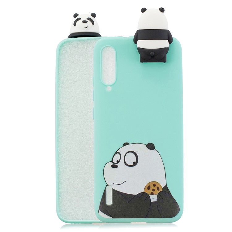 Stylish TPU IMD Shell Cover for Xiaomi Mi CC9/Mi CC9 Meitu Edition/Mi 9 Lite - Panda-1