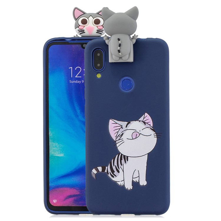 Stylish Cool TPU IMD Casing for Xiaomi Redmi Note 7 / Note 7 Pro (India) / Note 7S - Cat-1