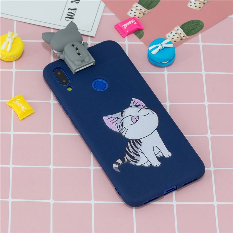 Stylish Cool TPU IMD Casing for Xiaomi Redmi Note 7 / Note 7 Pro (India) / Note 7S - Cat-6