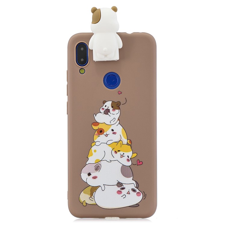 Stylish Cool TPU IMD Casing for Xiaomi Redmi Note 7 / Note 7 Pro (India) / Note 7S - Rabbits-2