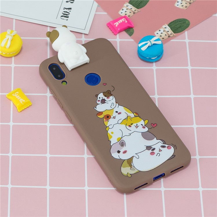 Stylish Cool TPU IMD Casing for Xiaomi Redmi Note 7 / Note 7 Pro (India) / Note 7S - Rabbits-6