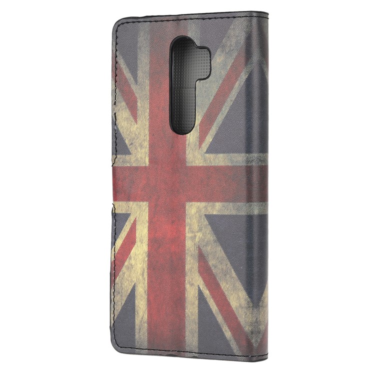 Wallet Leather Stand Case for Xiaomi Redmi Note 8 Pro - UK Flag-3