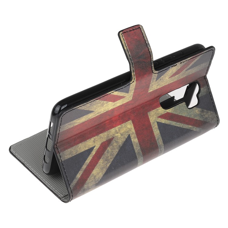 Wallet Leather Stand Case for Xiaomi Redmi Note 8 Pro - UK Flag-4