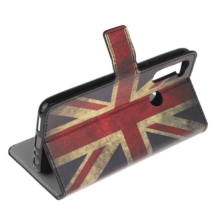 For Xiaomi Redmi Note 8 Phone Case Pattern Printing Wallet Leather Cover with Stand - UK Flag-4